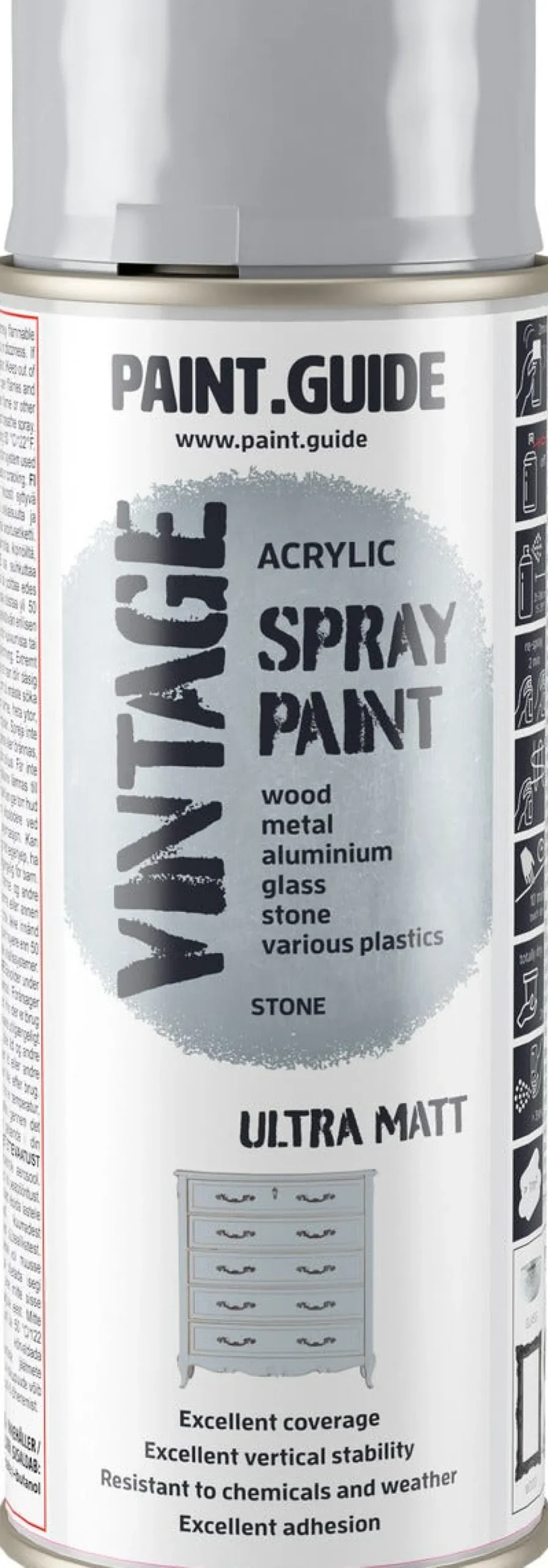 Paintguide Vintage sprayfärg ultramatt, 400 ml
