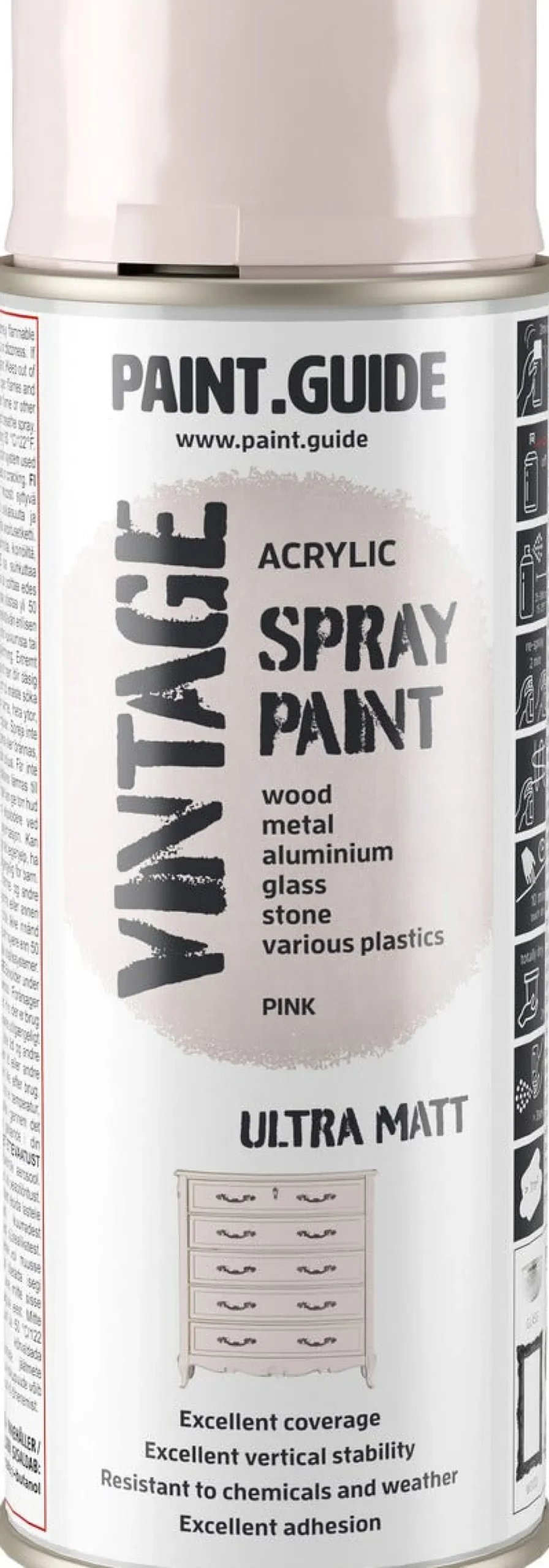 Paintguide Vintage sprayfärg ultramatt, 400 ml