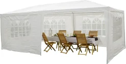 Partytält 3x6 m, med väggar