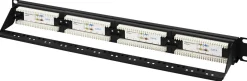 Patchpanel 19" UTP x24, Deltaco PAN-112