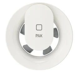 Pax Calima badrumsfläkt fuktstyrd, för vägg och tak