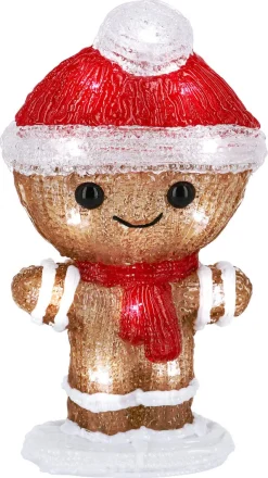 Pepparkaksgubbe belysning utomhus LED 22 cm, Northlight
