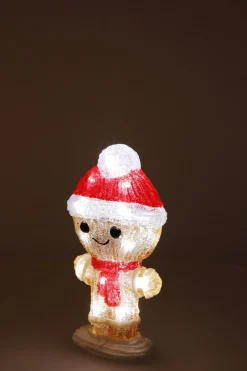Pepparkaksgubbe belysning utomhus LED 22 cm, Northlight