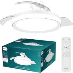 Philips Bliss takfläkt med dimbar belysning, 51 cm