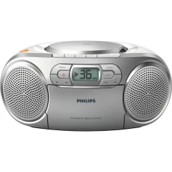 Philips CD-spelare med kassett och radio, AZ127