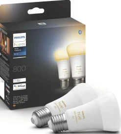 Philips Hue Ambiance LED-lampa 6 W E27, 2-pack, Bluetooth