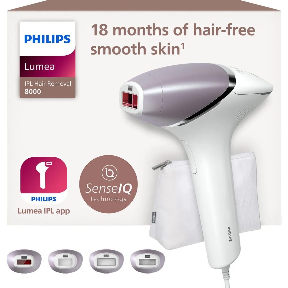 Philips IPL hårborttagare Lumea Prestige, BRI947/00