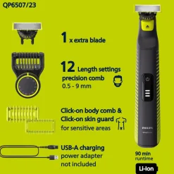 Philips OneBlade Pro 360 skäggtrimmer QP6507/23