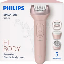 Philips Series 9000 epilator Wet & Dry med 6 tillbehör
