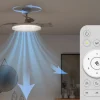Philips Tynl takfläkt med belysning, 106 cm, vit