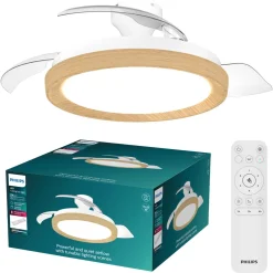 Philips Bliss takfläkt med dimbar belysning, 51 cm