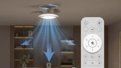 Philips Bliss takfläkt med dimbar belysning, 51 cm