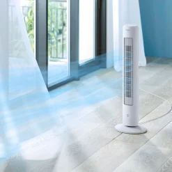 Philips CX5535 pelarfläkt med fjärrkontroll tyst, 40 W