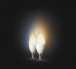 Philips Hue Ambiance LED-lampa 4 W E14, 2-pack