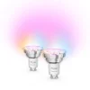 Philips Hue Essential GU10 smart LED-reflektorlampa 4,7 W, 2-pack