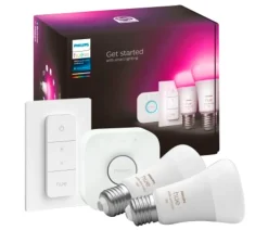 Philips Hue White and Color Ambiance Startpaket E27, Bluetooth