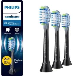 Philips Sonicare C3 Premium Plaque Defence, 3-pack