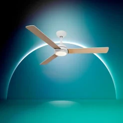 Philips Velyx stor takfläkt med belysning, 132 cm