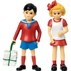 Pippi Långstrump figurset Tommy och Annika, från 3 år