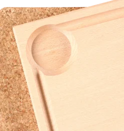 Planksteksbrädor med underlägg, 2-pack
