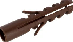 Plastplugg 8 x 40 mm, brun