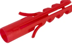 Plastplugg 6 x 28 mm, röd