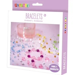 Playbox pärlset armband pastell, från 5 år