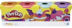 Play-Doh lera 4-pack, från 2 år