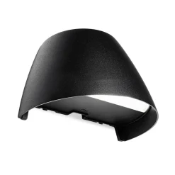 Plejd OUT-02 smart fasadbelysning ner svart