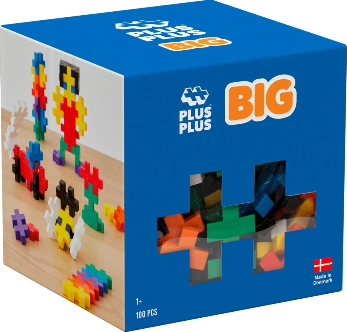 Plus Plus Big Basic 100 bitar, från 1 år