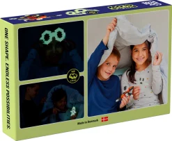 Plus-Plus Build and Glow Rymden 360 bitar, från 5 år