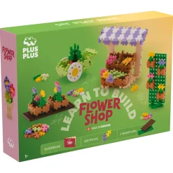 Plus Plus Learn to Build Flower Shop 600 bitar, från 5 år