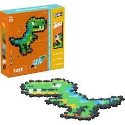 Plus Plus Puzzle By Number T-Rex 250 bitar, från 5 år