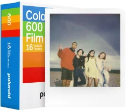 Polaroid 600 färgfilm med vit ram, 107 x 88 mm
