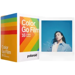 Polaroid Go färgfilm med vit ram, 16 bilder, 2-pack