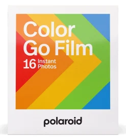 Polaroid Go färgfilm med vit ram, 16 bilder, 2-pack