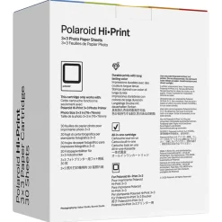 Polaroid Hi-Print 3x3 fotopapper, 30-pack