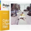Polaroid i-Type färgfilm med vit ram, 107 x 88 mm