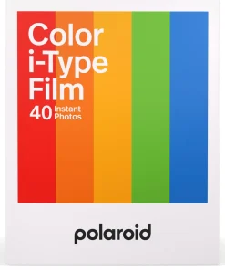 Polaroid i-Type färgfilm med vit ram, 107 x 88 mm