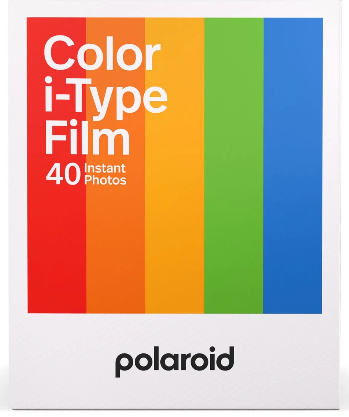 Polaroid i-Type färgfilm med vit ram, 107 x 88 mm