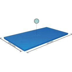 Poolskydd för Bestway Steel Pro pool 3 x 2 m