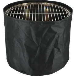 Portabel eldstad med grillgaller, utomhus, 49 x 40 cm
