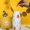 Posca pennor set PC-3M basfärger, 8-pack, 0,9-1,3 mm