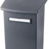 Postlåda i plast med fjädrande lock, Orthex
