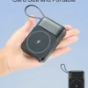 Powerbank 10 000mAh med trådlös laddning 15 W