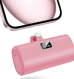 Powerbank Plug In Lightning, 5000 mAh