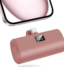 Powerbank Plug In USB-C, 5000 mAh