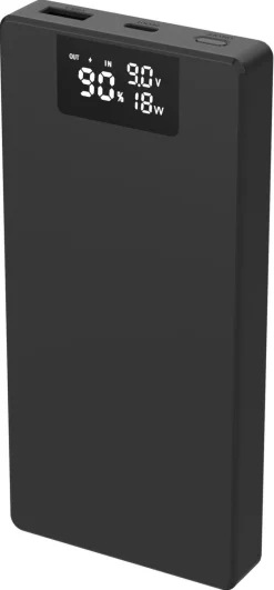 Powerbank snabbladdning USB-C, USB-A, 10 000 mAh