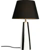PR Home Leya bordslampa keramik svartvit 54 cm