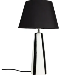 PR Home Leya bordslampa keramik svartvit 54 cm